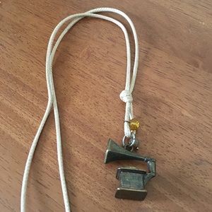 Record Player Necklace